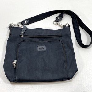 Roots 73 Crossbody bag in canvas black